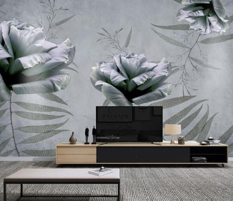 3D Blooming Flower WC1376 Wall Murals