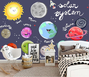 3D Night Moon 849 Wall Murals Wallpaper AJ Wallpaper 2 