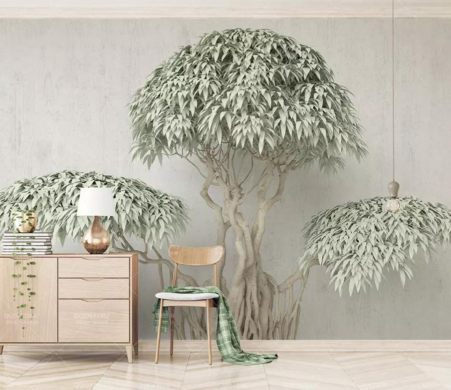 3D Lush Foliage WC752 Wall Murals