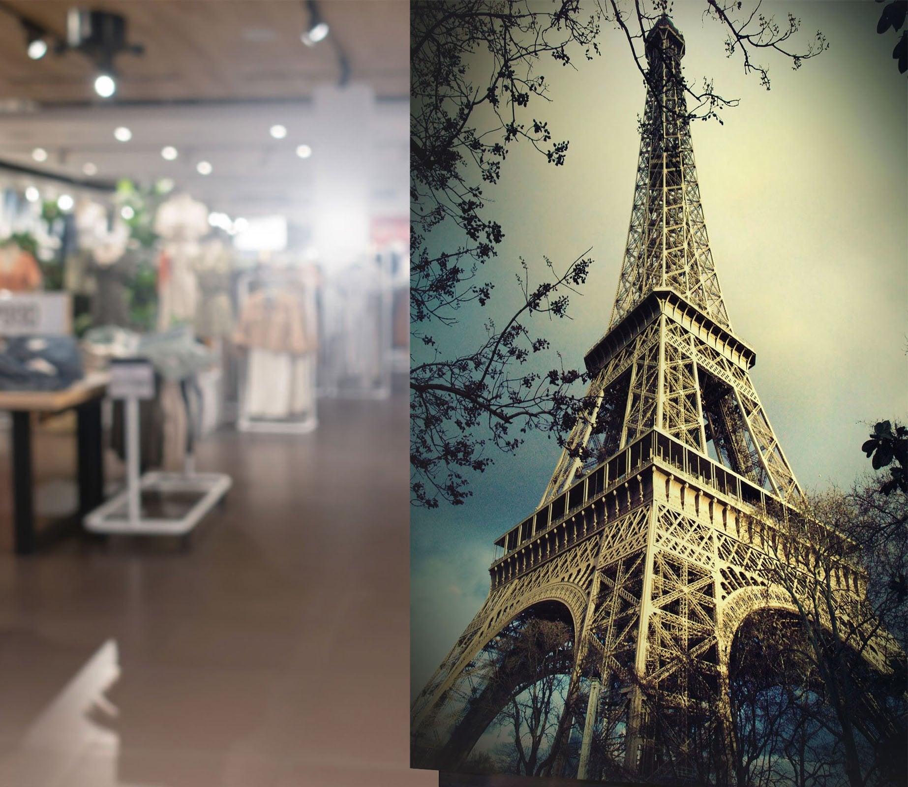 3D Eiffel Tower 07 Wall Murals Wallpaper AJ Wallpaper 2 