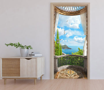 3D Island 22075 Door Mural