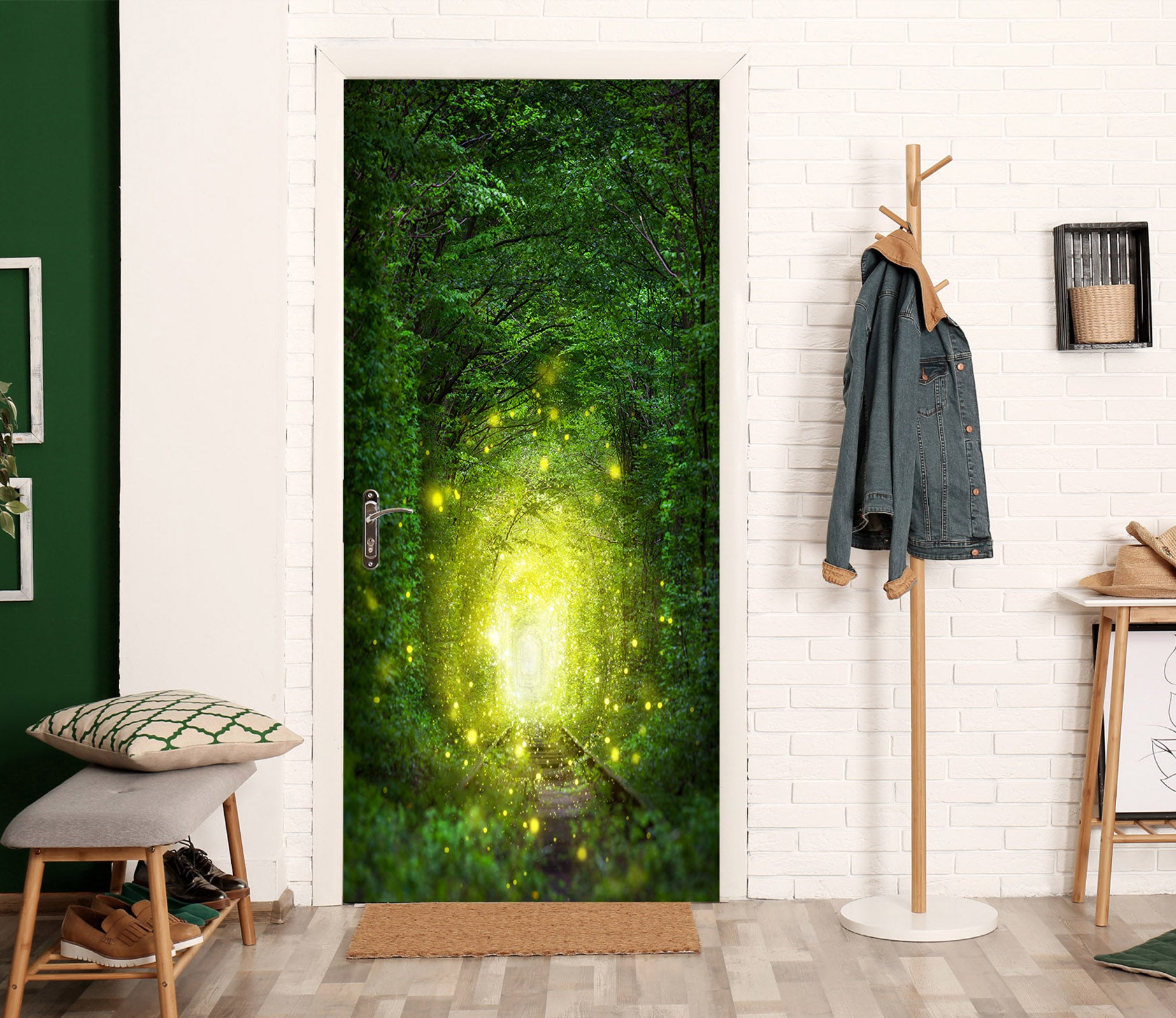 3D Jungle Sunshine 22080 Door Mural