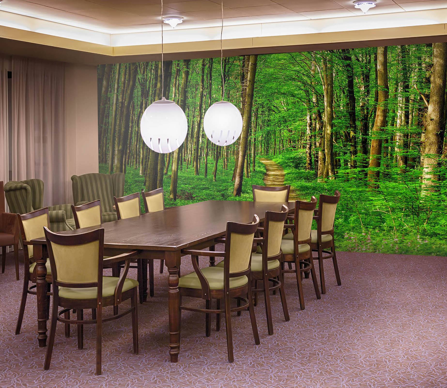 3D Forest Path 04 Wall Murals Wallpaper AJ Wallpaper 2 