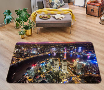 3D City Lights 1111 Marco Carmassi Rug Non Slip Rug Mat Mat AJ Creativity Home 