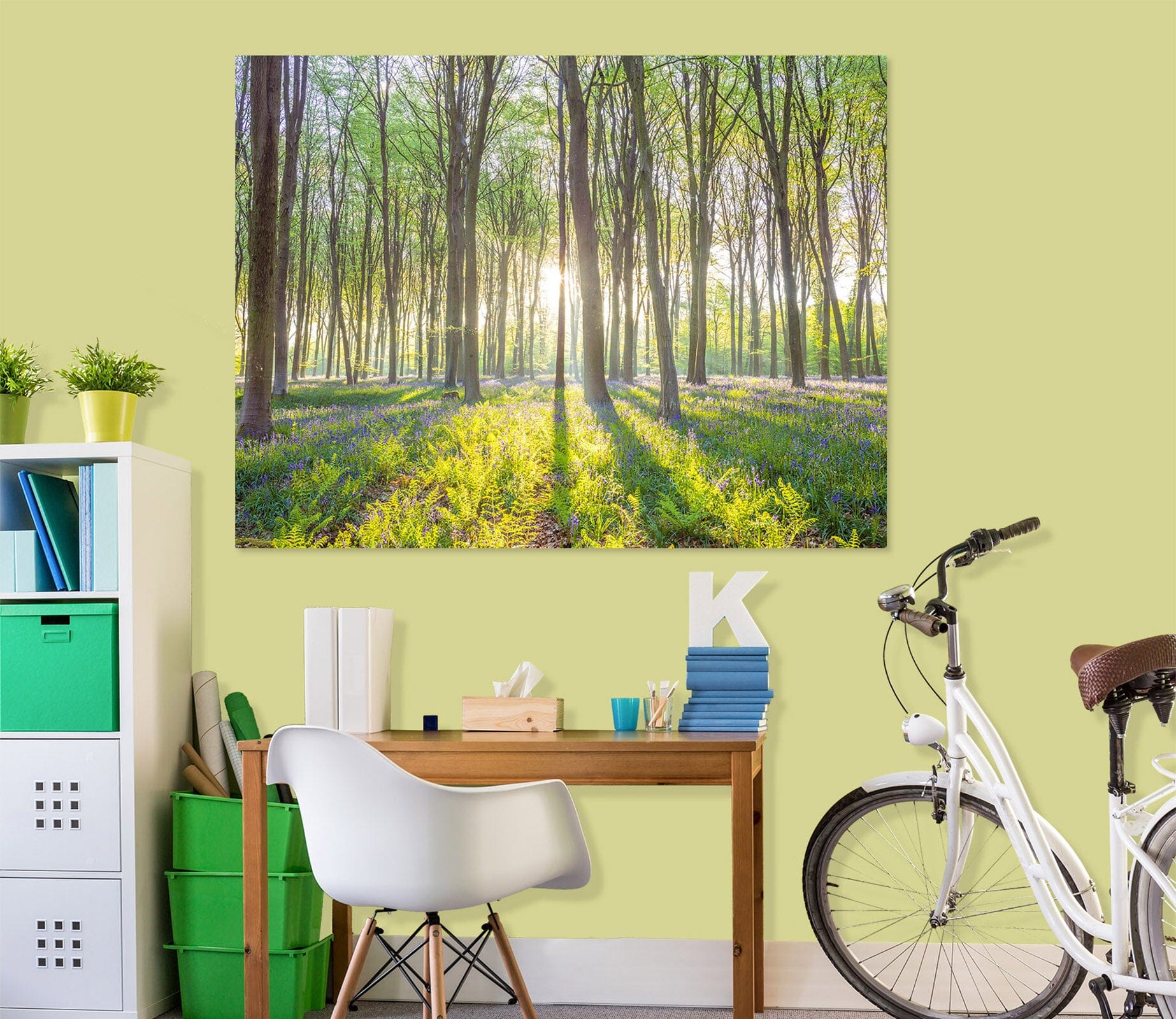 3D Sunshine Forest 031 Assaf Frank Wall Sticker Wallpaper AJ Wallpaper 2 