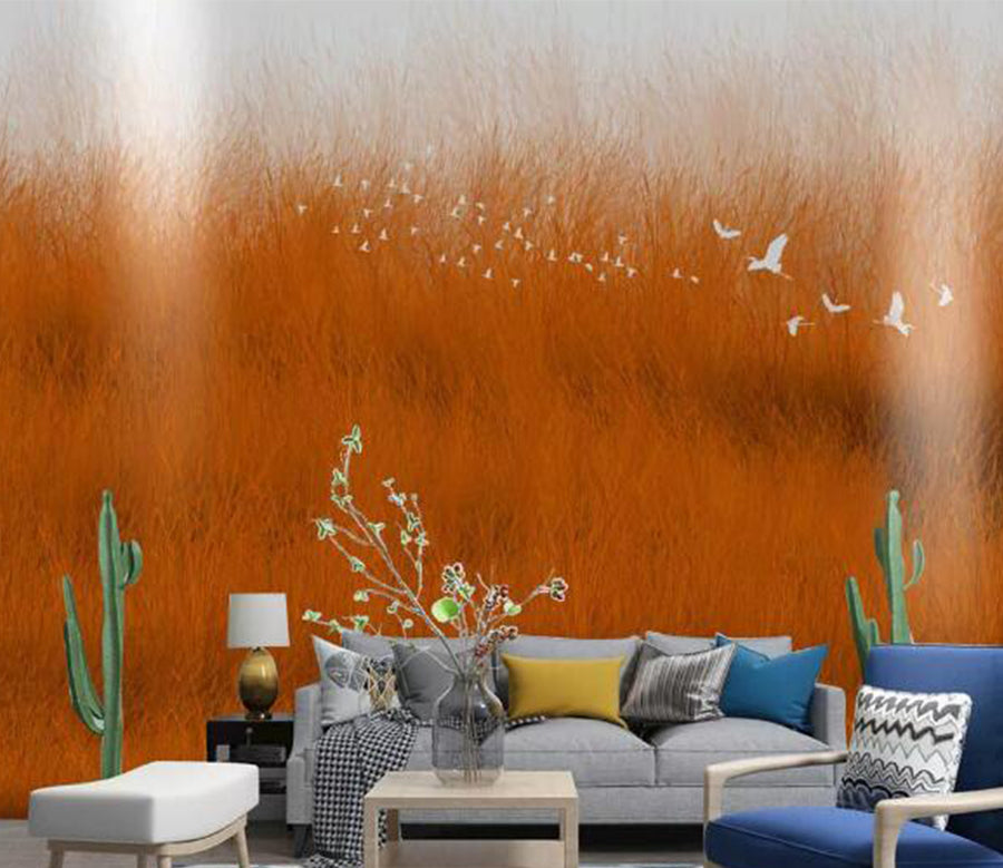 3D White Bird WC1787 Wall Murals