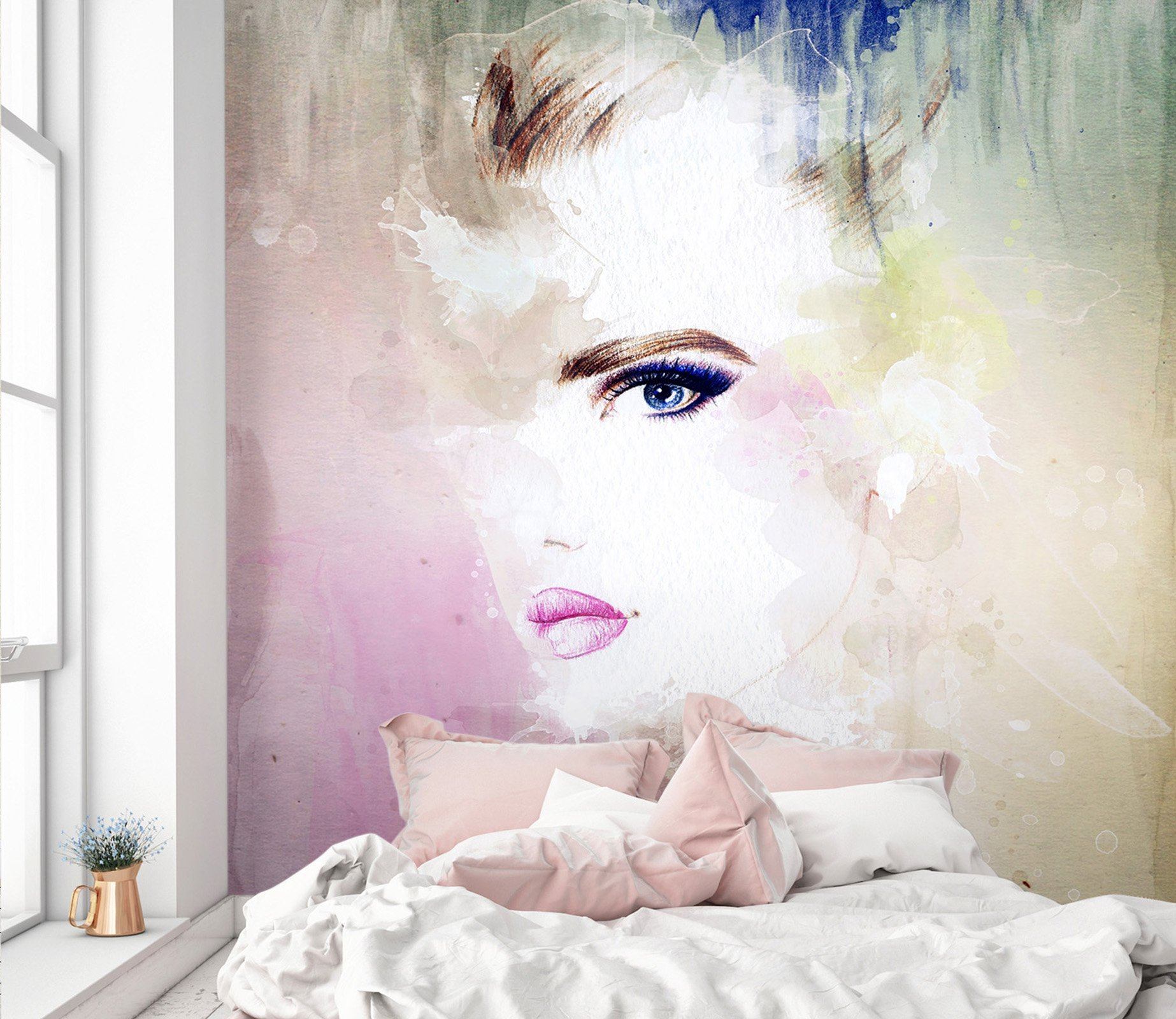 3D Beautiful Woman 124 Wall Murals Wallpaper AJ Wallpaper 2 