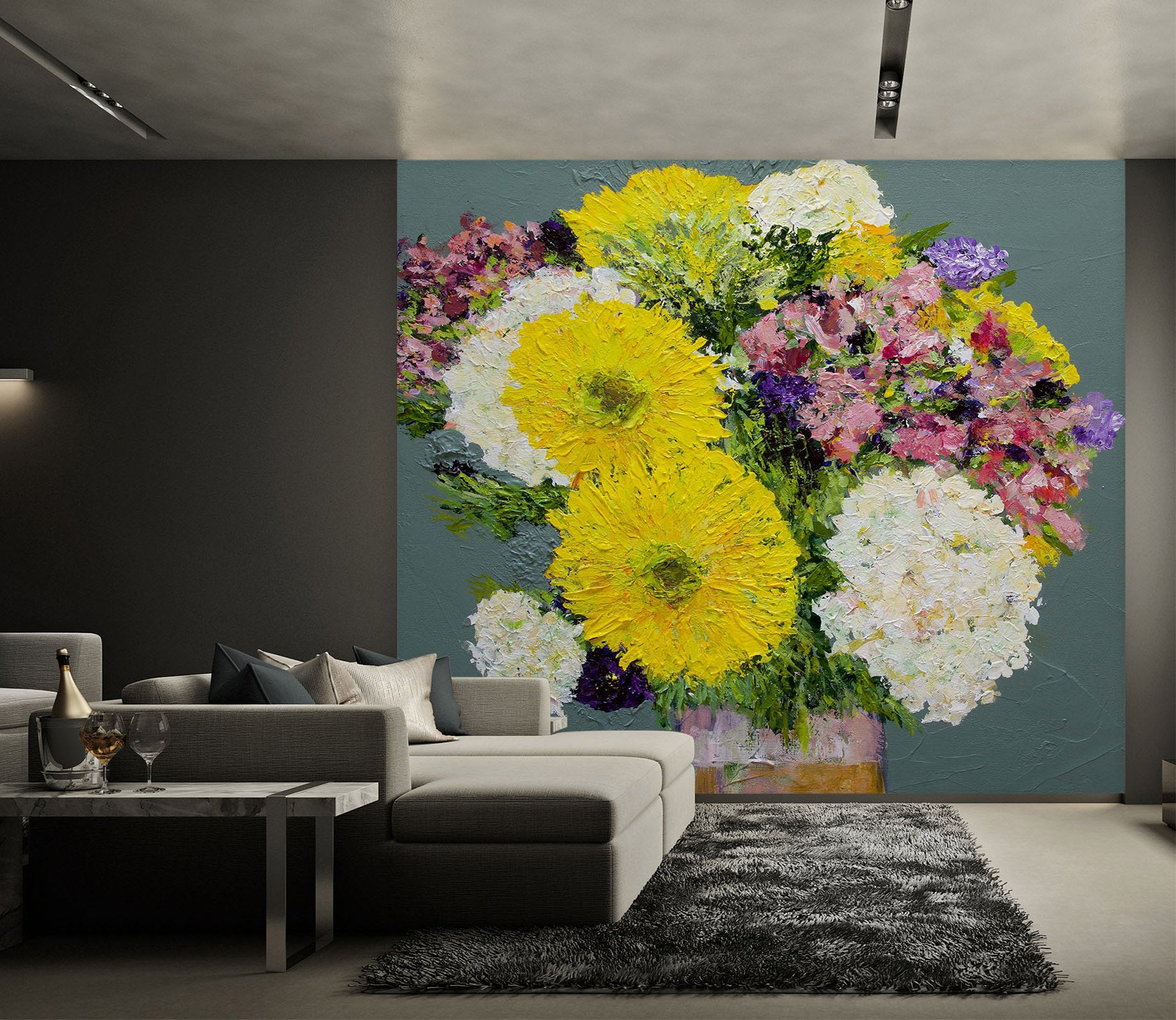 3D Beautiful Day 202 Allan P. Friedlander Wall Mural Wall Murals