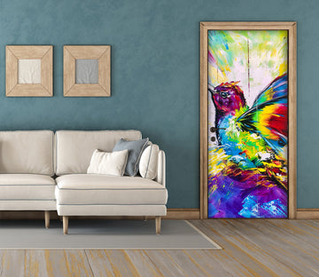 3D Bird Painting 3141 Skromova Marina Door Mural