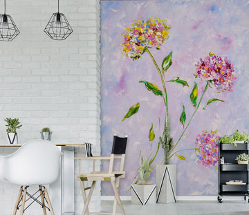 3D Colorful Flower 278 Skromova Marina Wall Mural Wall Murals