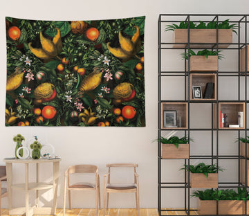 3D Fruit Orange 5305 Uta Naumann Tapestry Hanging Cloth Hang