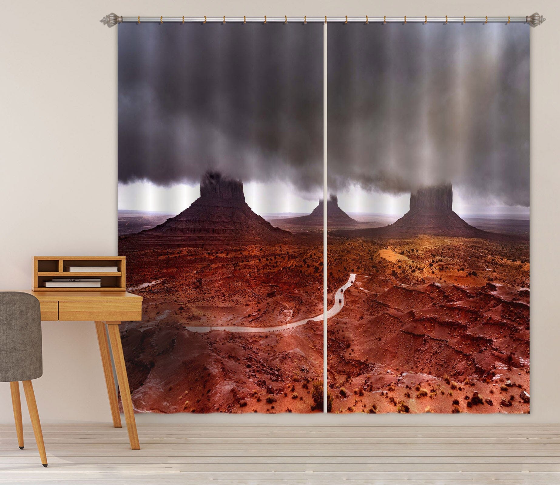 3D Volcanic Eruptions 138 Marco Carmassi Curtain Curtains Drapes Curtains AJ Creativity Home 