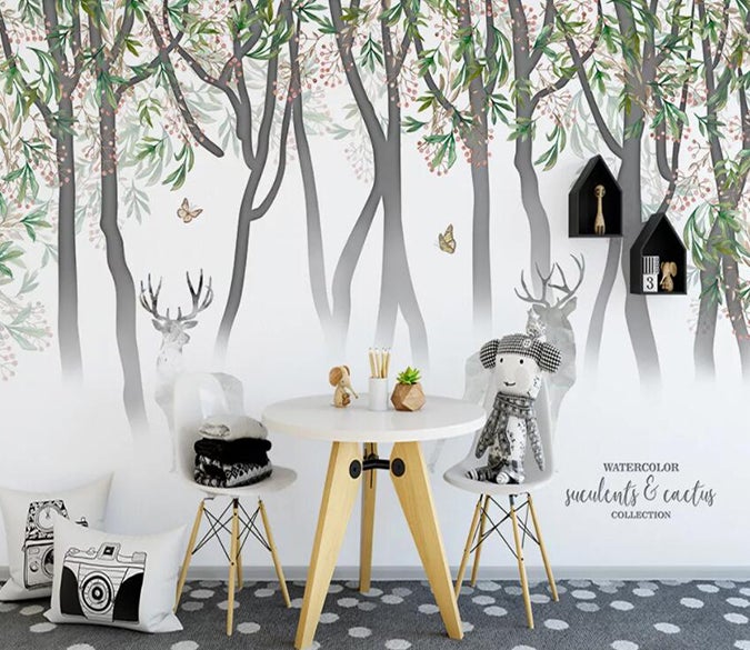 3D Lovely Forest 549 Wall Murals Wallpaper AJ Wallpaper 2 