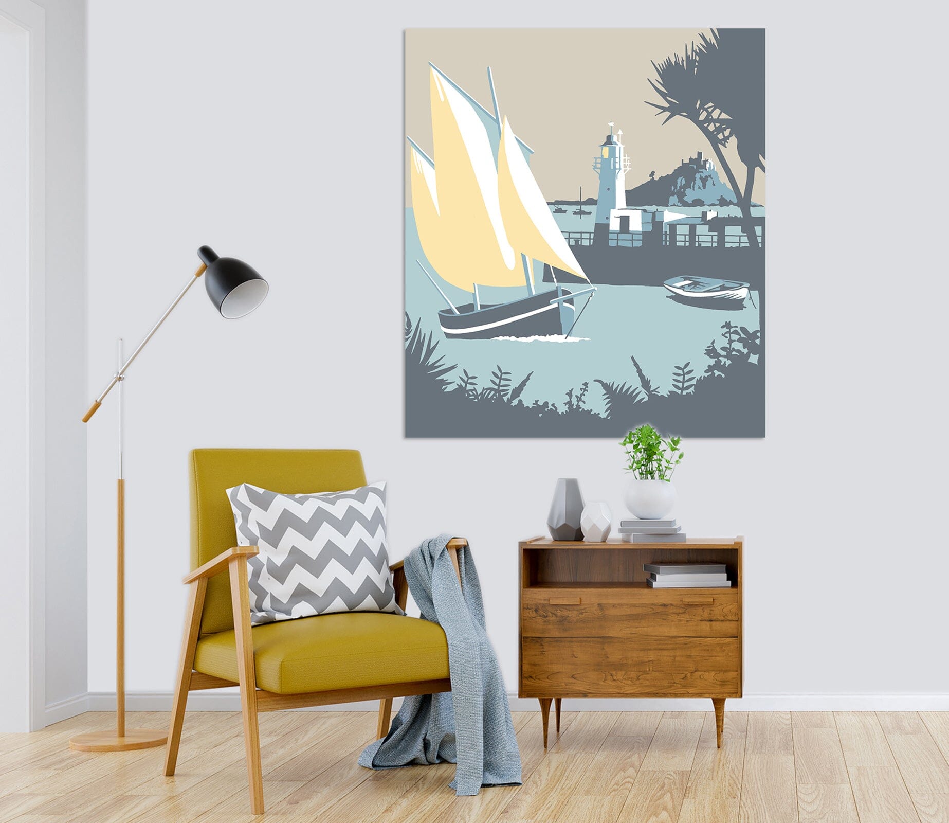 3D Newlyn 038 Steve Read Wall Sticker Wallpaper AJ Wallpaper 2 