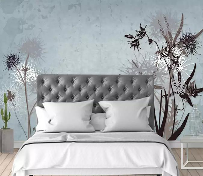 3D Dandelion 1380 Wall Murals Wallpaper AJ Wallpaper 2 