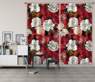 3D Painted Garden 164 Uta Naumann Curtain Curtains Drapes