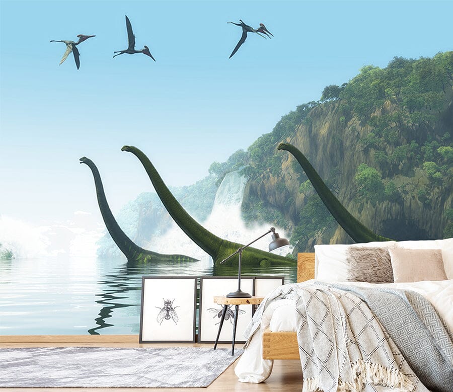 3D Dinosaur World 1565 Wall Murals Wallpaper AJ Wallpaper 2 