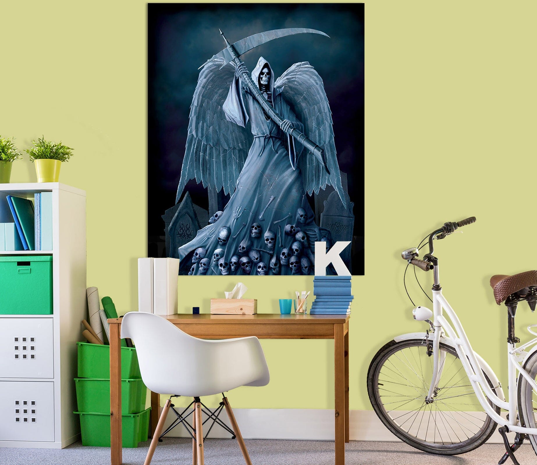 3D Death On A Hold 030 Vincent Hie Wall Sticker Wallpaper AJ Wallpaper 2 