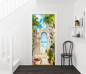 3D Seaside Shimen 22110 Door Mural