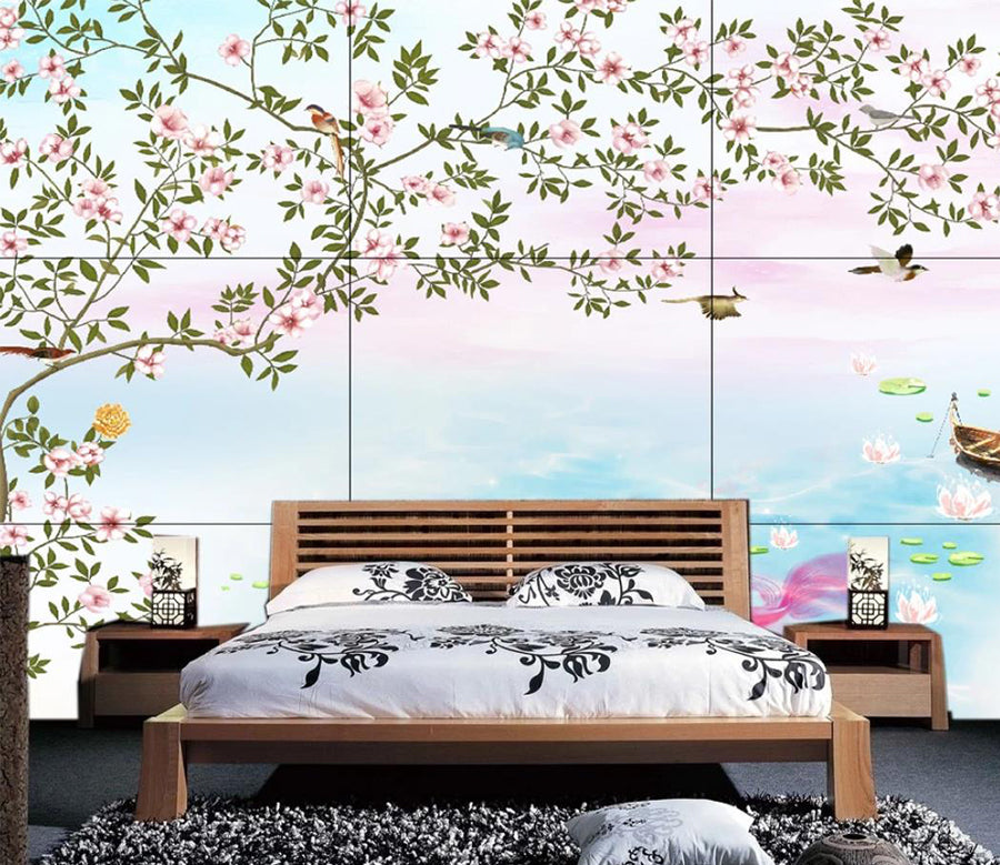 3D Goldfish Ship WC399 Wall Murals