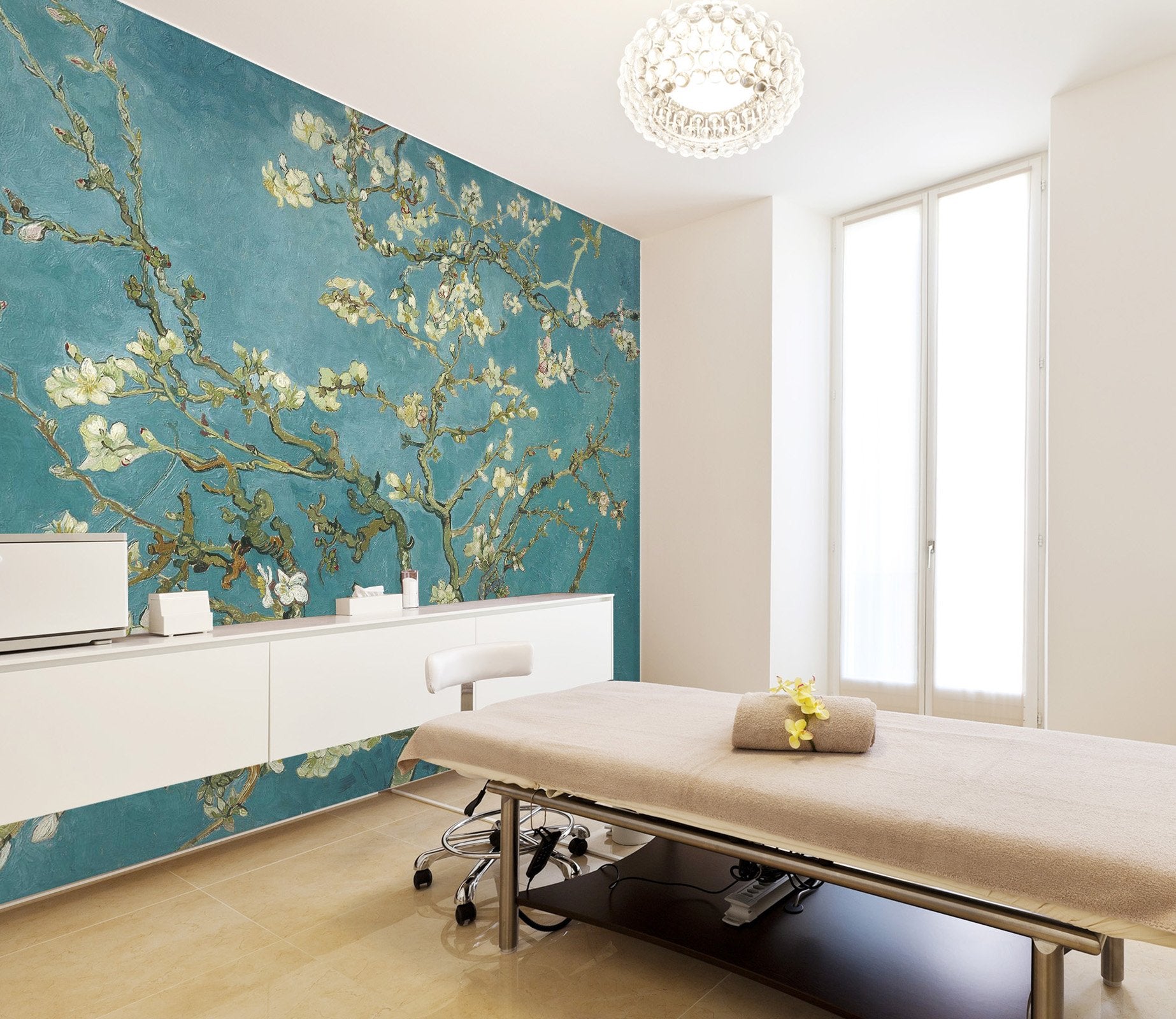 3D Golden Branch Flower Art 38 Wall Murals Wallpaper AJ Wallpaper 2 