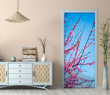 3D Plum Blossom 25014 Door Mural