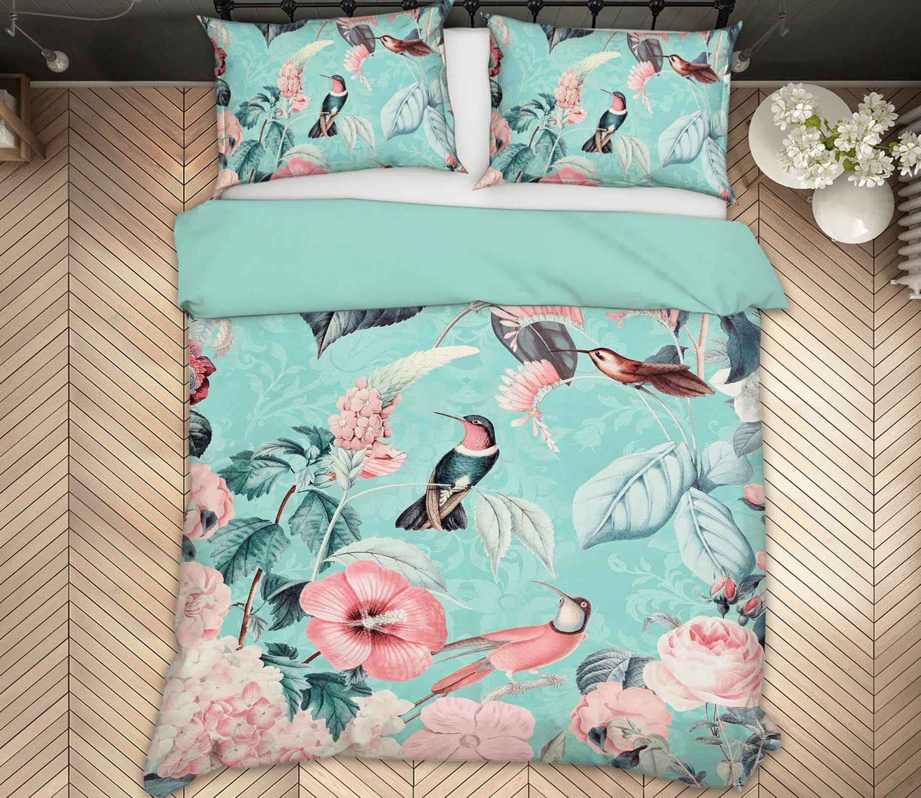 3D Cuddling 2124 Andrea haase Bedding Bed Pillowcases Quilt Quiet Covers AJ Creativity Home 