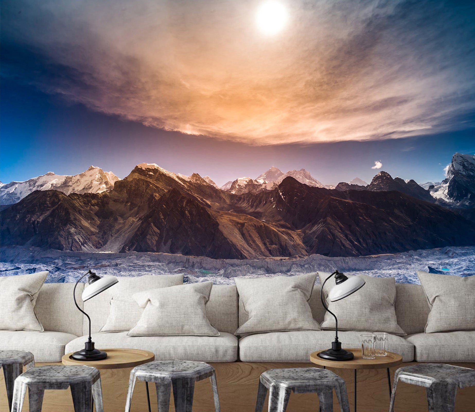 3D Mountain 58060 Wall Murals