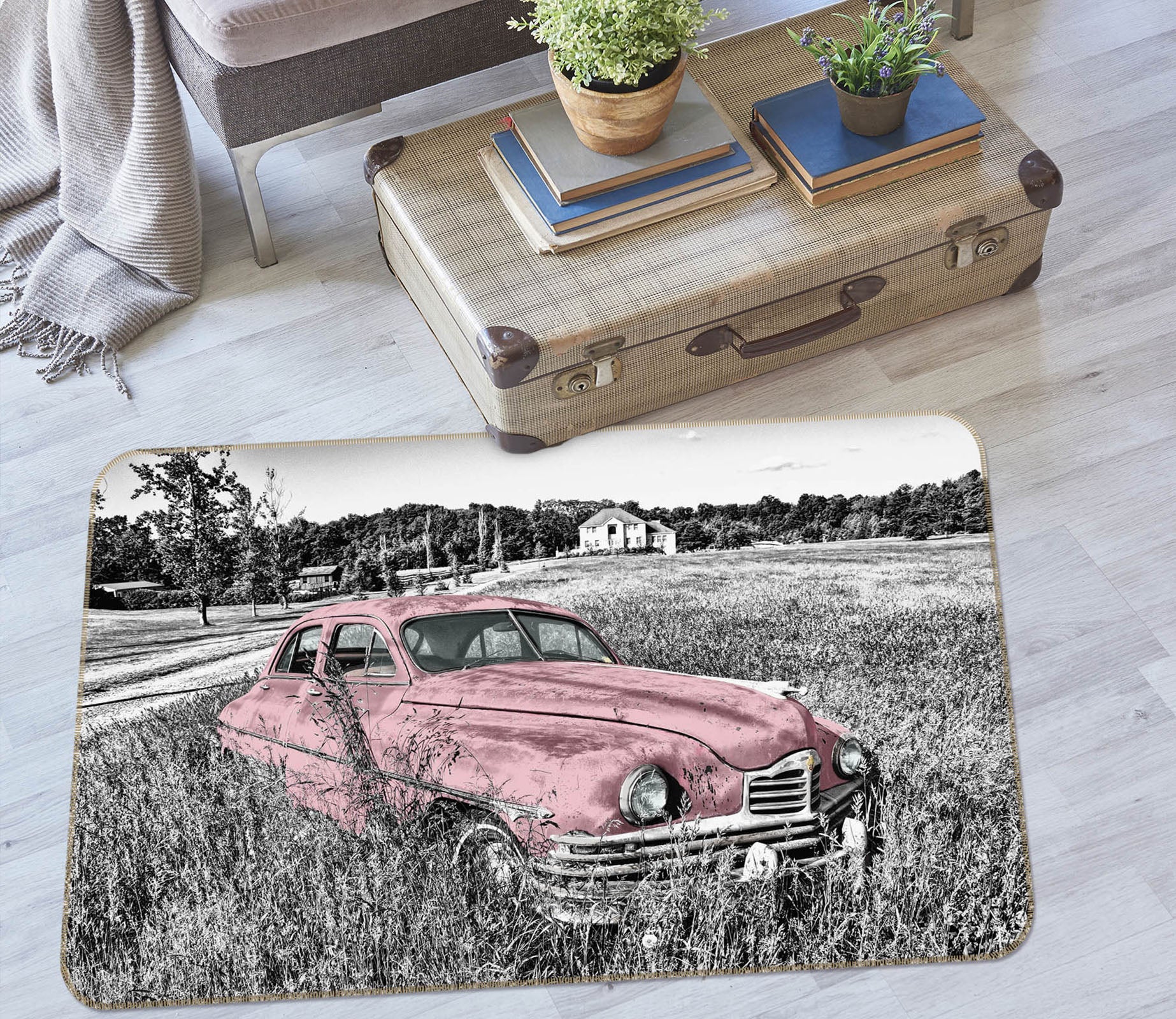 3D Scrap Cars 42099 Vehicle Non Slip Rug Mat