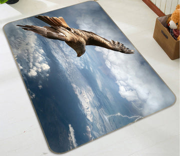 3D Sky Flying Eagle 82071 Animal Non Slip Rug Mat