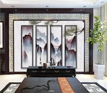 3D Mountain 1695 Wall Murals Wallpaper AJ Wallpaper 2 