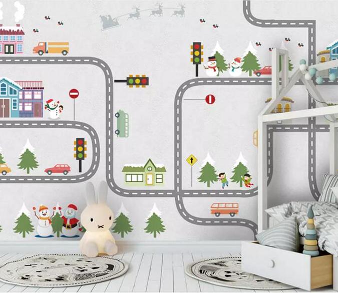 3D Small Tree pipeline 1452 Wall Murals Wallpaper AJ Wallpaper 2 