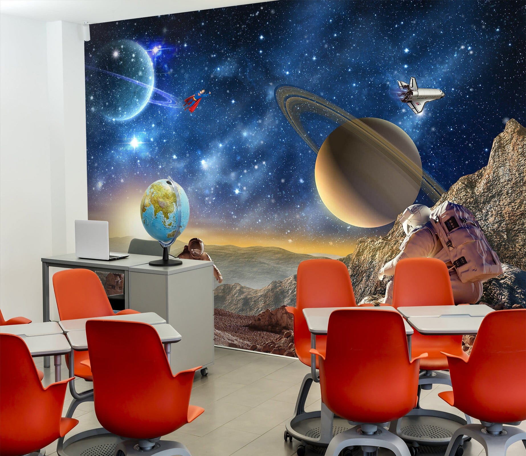 3D Color Planet 003 Wall Murals Wallpaper AJ Wallpaper 2 