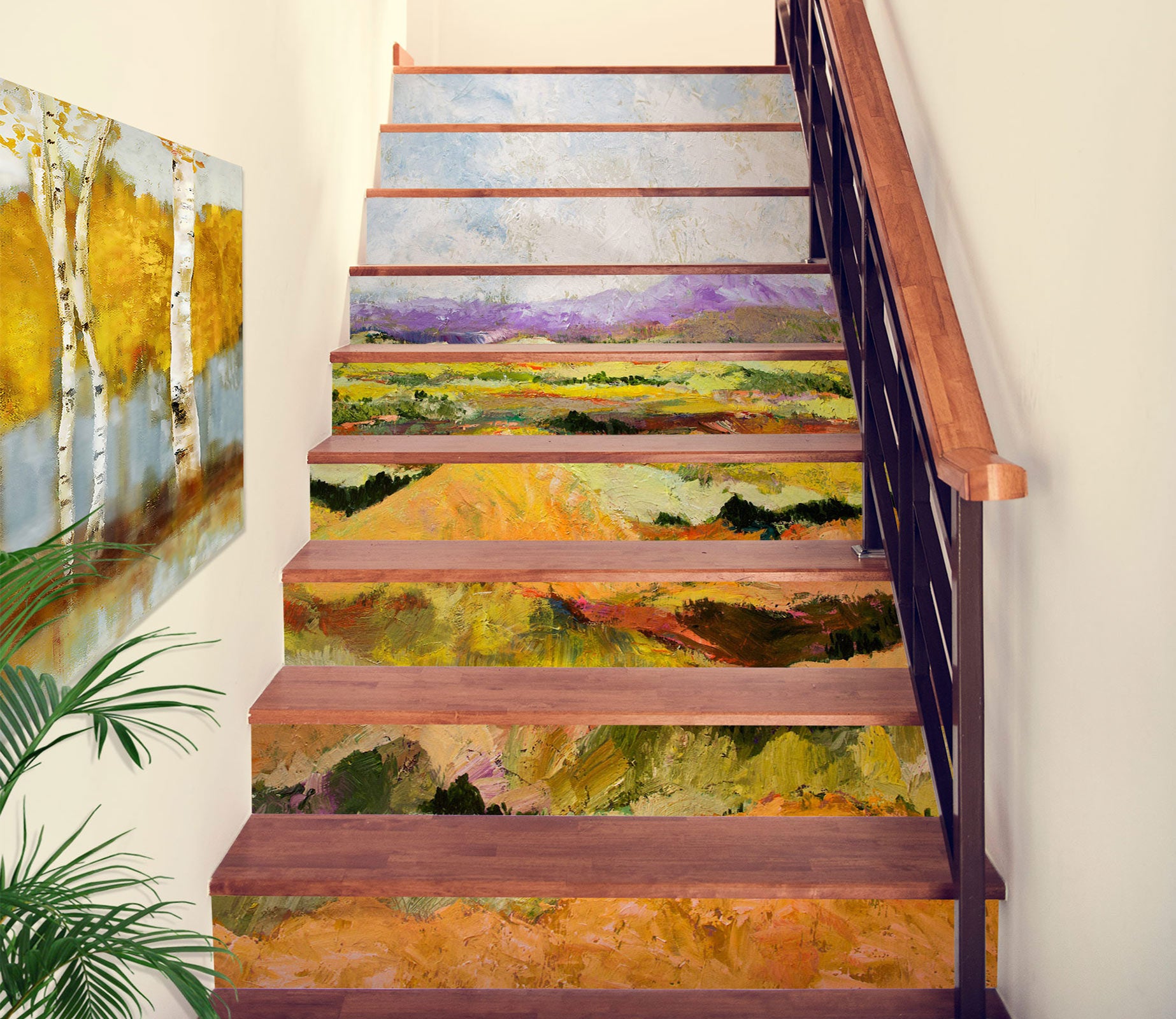 3D Hillside Bush 89230 Allan P. Friedlander Stair Risers