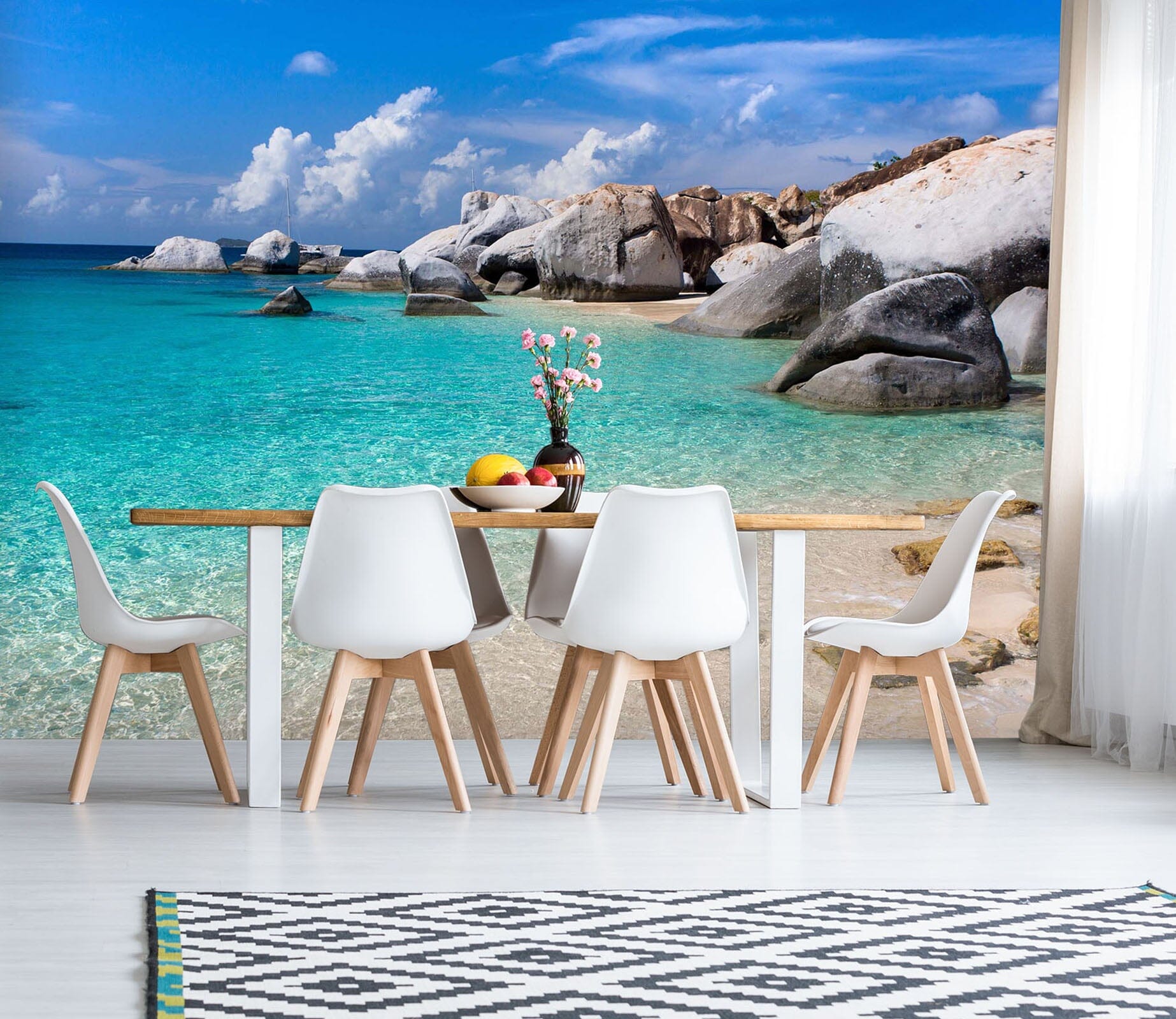 3D Seaside Beach 136 Wall Murals Wallpaper AJ Wallpaper 2 