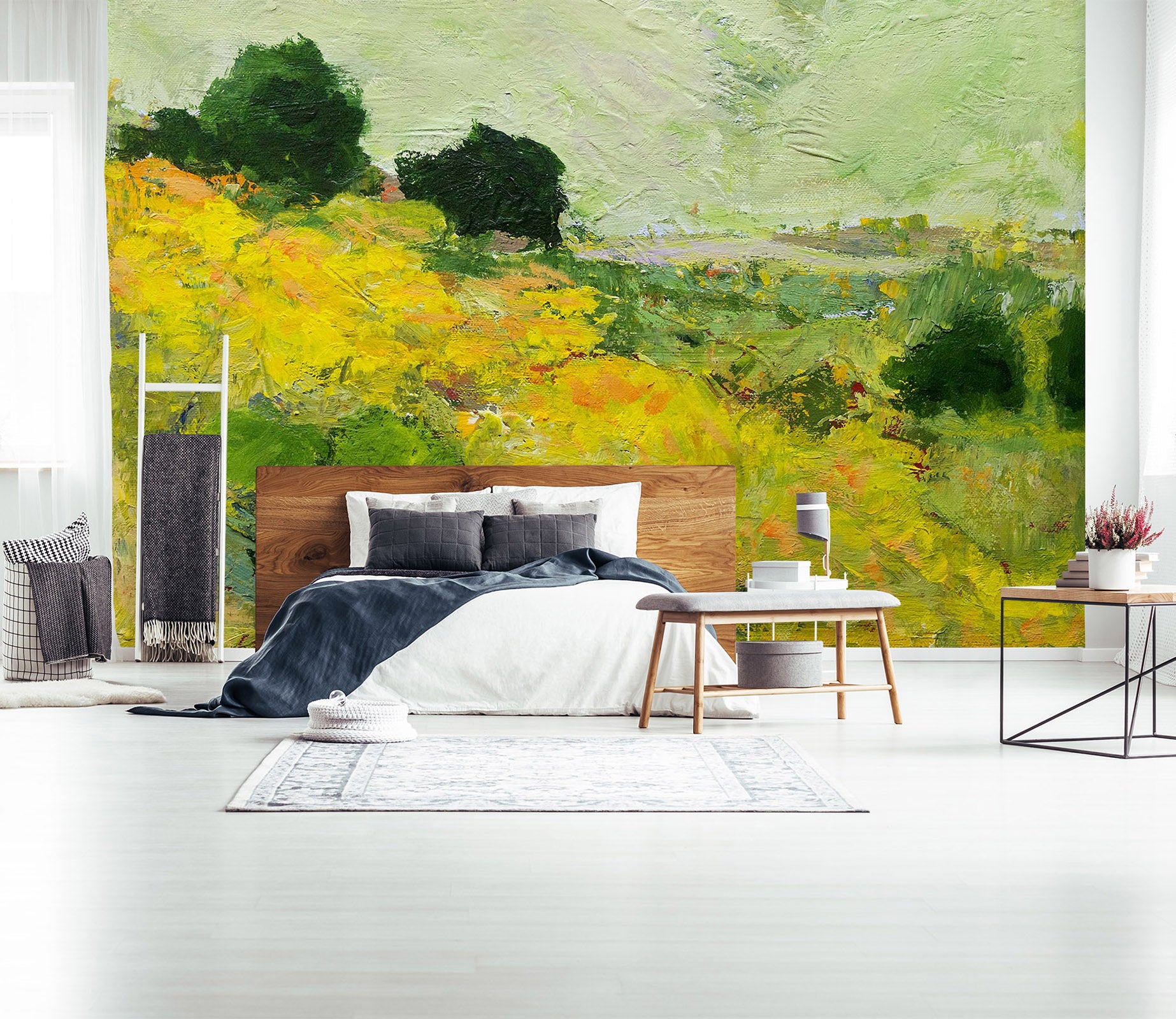 3D Golden Field 220 Allan P. Friedlander Wall Mural Wall Murals