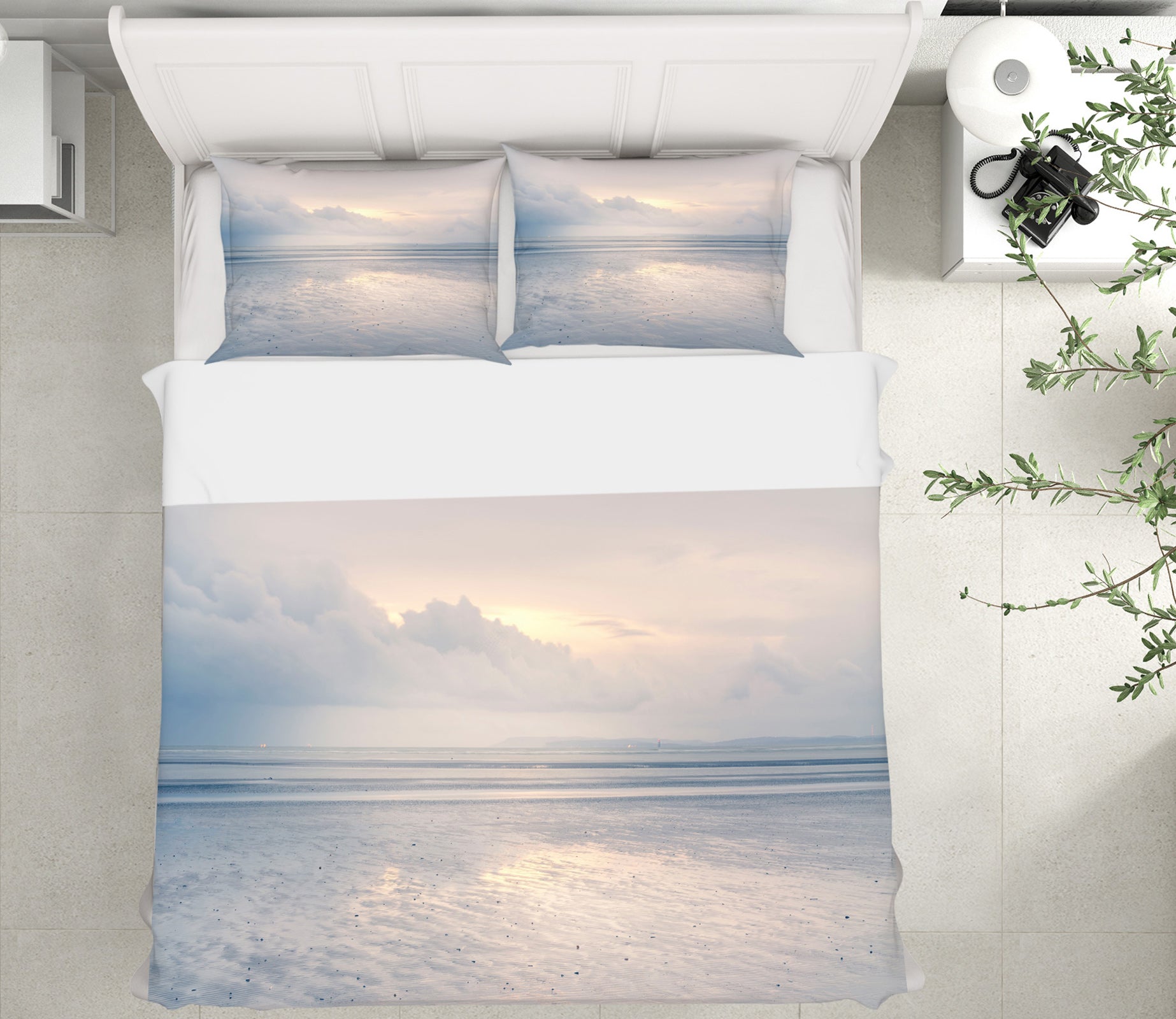 3D Sunny Sea Level 1097 Assaf Frank Bedding Bed Pillowcases Quilt