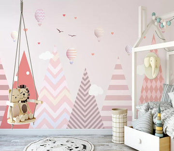 3D Pink Castle 1474 Wall Murals Wallpaper AJ Wallpaper 2 