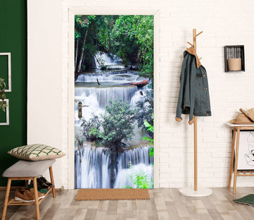 3D Waterfall Running Water 23138 Door Mural