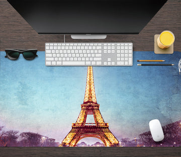 3D Eiffel Tower 7723 Assaf Frank Desk Mat