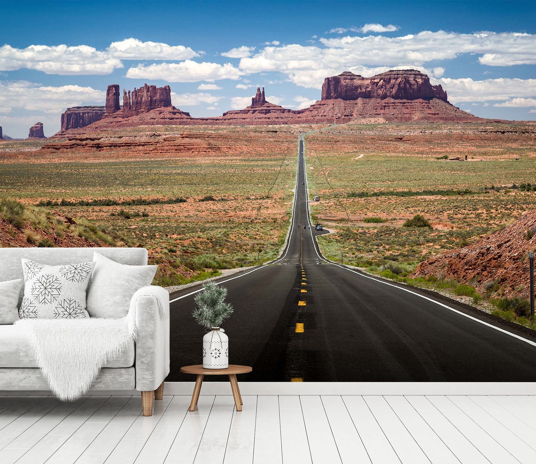 3D Highway Prairie 1469 Wall Murals Wallpaper AJ Wallpaper 2 