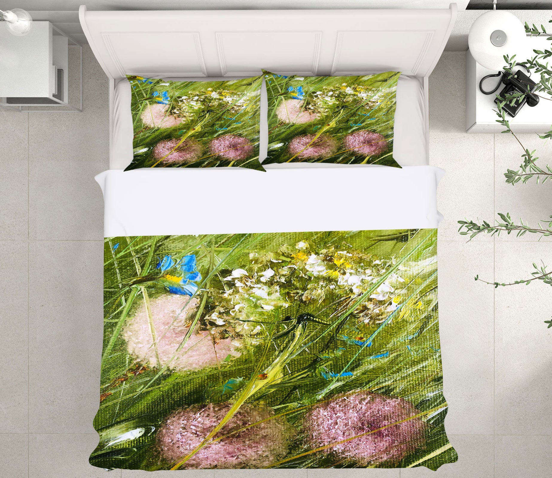 3D Green Grass 503 Skromova Marina Bedding Bed Pillowcases Quilt