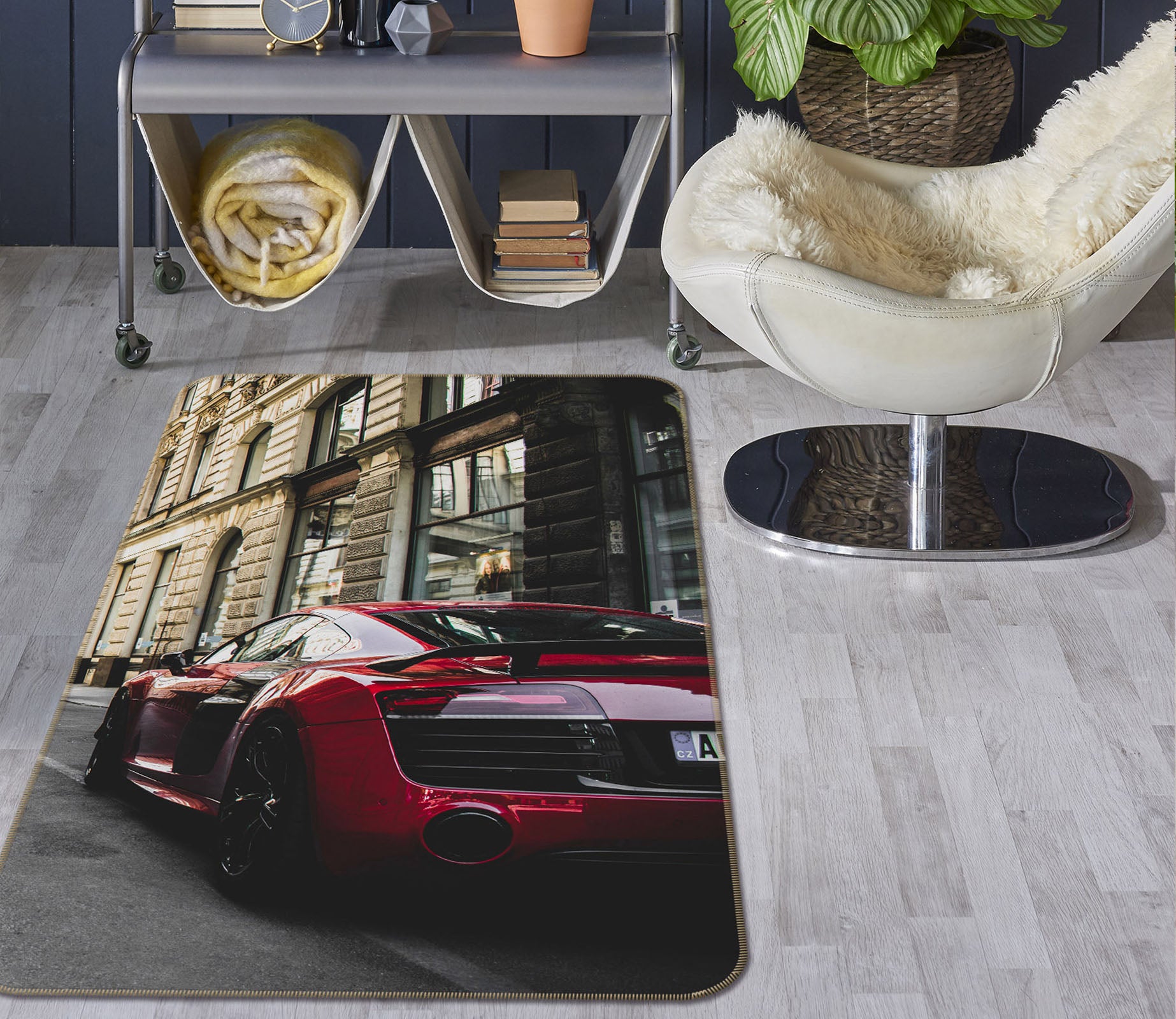 3D Street Car 42125 Vehicle Non Slip Rug Mat