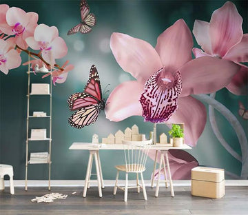 3D Pansy 1193 Wall Murals Wallpaper AJ Wallpaper 2 