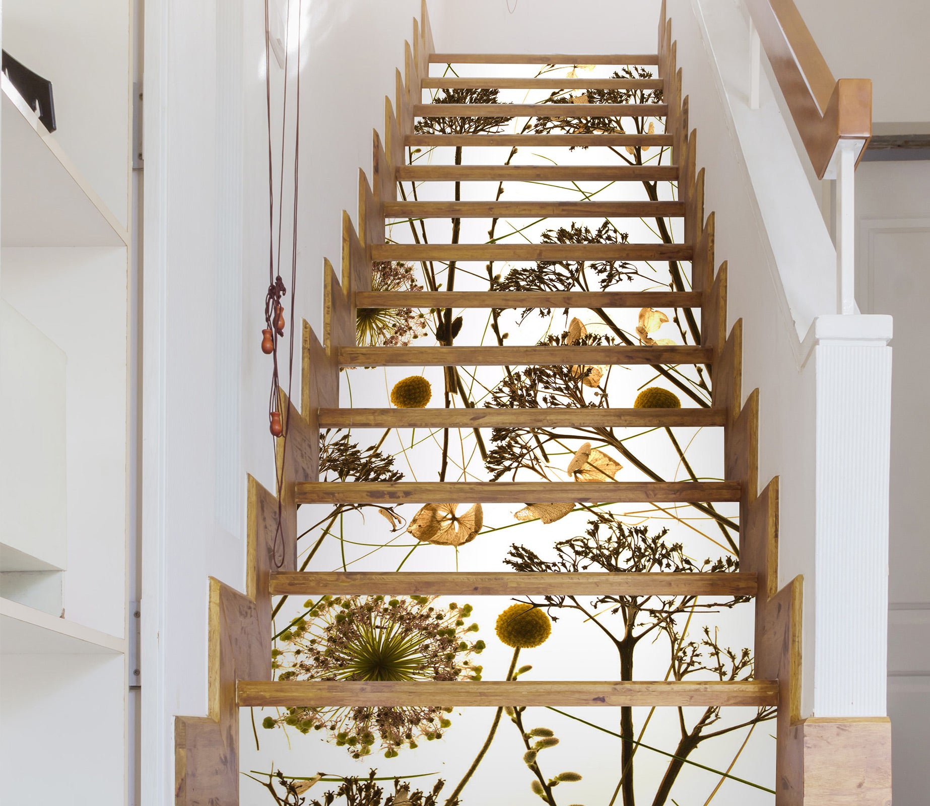 3D Dried Flowers 10904 Assaf Frank Stair Risers