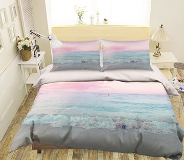 3D Sea And Sky 2006 Noirblanc777 Bedding Bed Pillowcases Quilt Quiet Covers AJ Creativity Home 