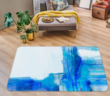 3D Blue Graffiti 1023 Michael Tienhaara Rug Non Slip Rug Mat Mat AJ Creativity Home 