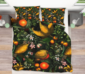 3D Fruit Oranges 124 Uta Naumann Bedding Bed Pillowcases Quilt