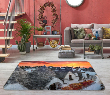 3D Sunset City 1159 Marco Carmassi Rug Non Slip Rug Mat Mat AJ Creativity Home 