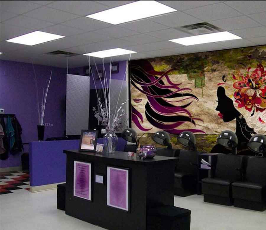 3D Hair Flower 1519 Wall Murals